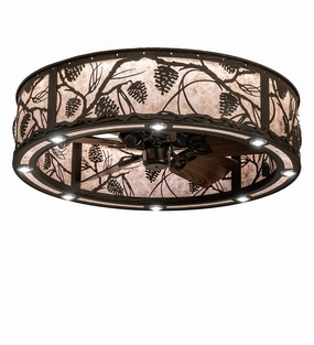 Whispering Pines LED Chandelier Fandeliers FANS on sale now
