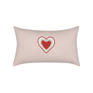 Wild Heart Indoor/Outdoor Pillow, Lumbar Throw Pillows Cozy Upgrade