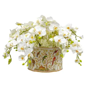 Williamsburg Phalaenopsis Orchids Artificial Flowers Spring Refresh