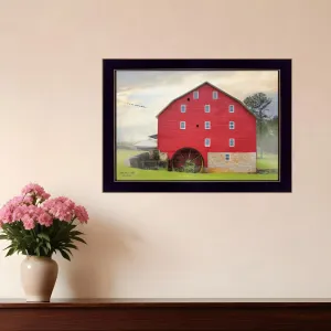 Willow Grove Mill 1 Black Framed Print Wall Art Affordable Wall Decoration items