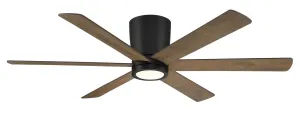 Wind River Coldwater 52" Smart Indoor/Outdoor 17W LED Hugger Ceiling Fan with Remote Ceiling Fans With Lights Sale
