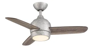 Wind River The Mini 36" Indoor/Outdoor Ceiling Fan with CCT 14W LED and Remote Outdoor Ceiling Fans discount