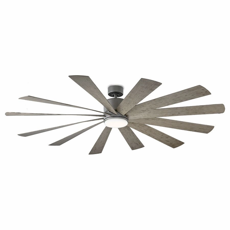 Windflower 80"Ceiling Fan Graphite/Weathered Gray Large Fans FANS best price