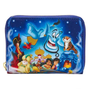 Women's Aladdin Zip Around Wallet In Blue