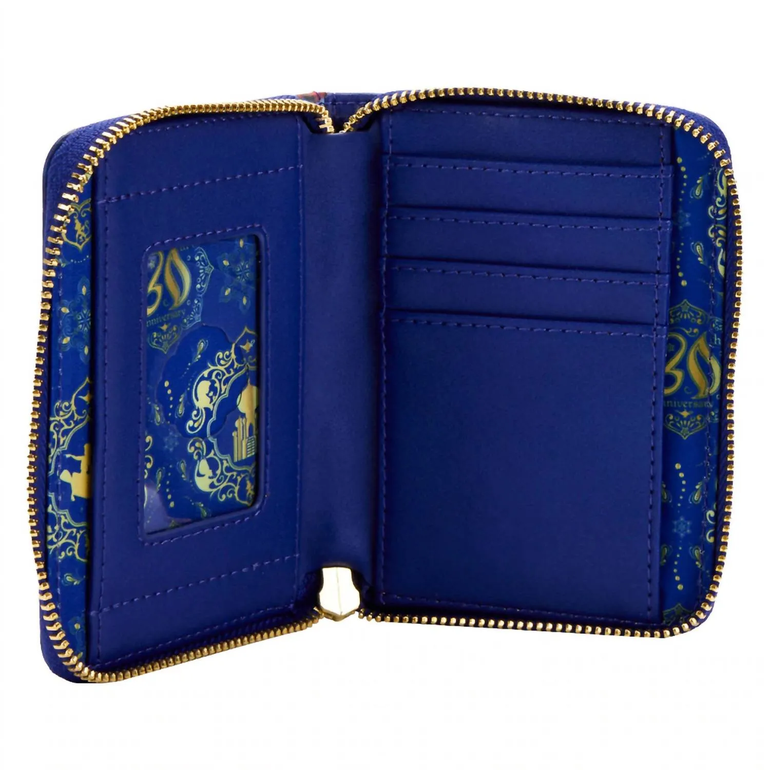 Women's Aladdin Zip Around Wallet In Blue