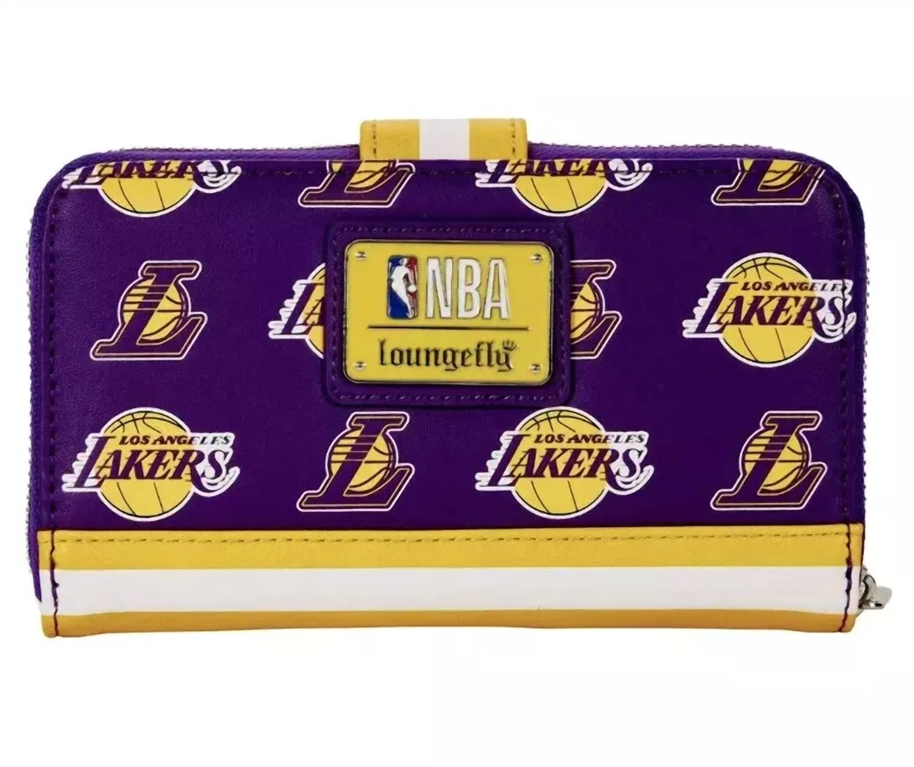 Women's Nba La Lakers Logo Snap Wallet In Multi