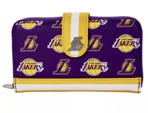 Women's Nba La Lakers Logo Snap Wallet In Multi