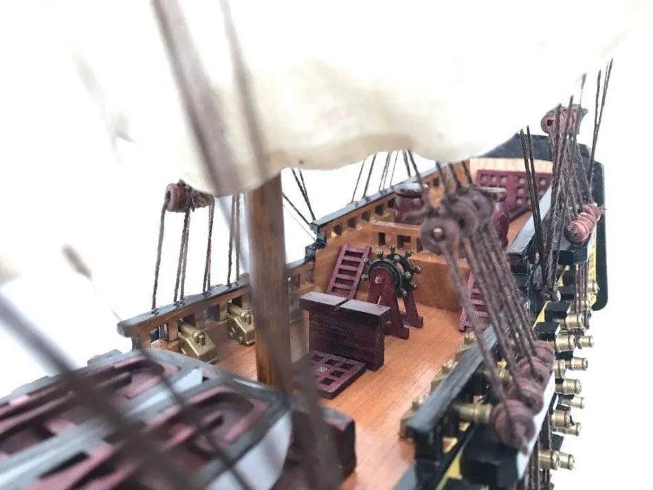 Wooden HMS Victory Limited Tall Model Ship 24"