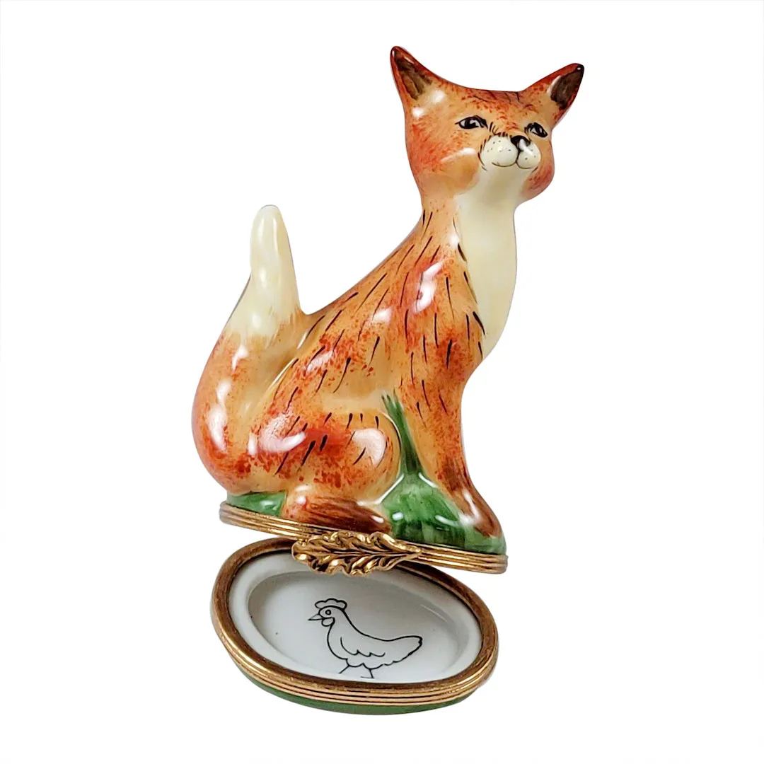 Woodland Fox Limoges Limoges Boxes collectors shop