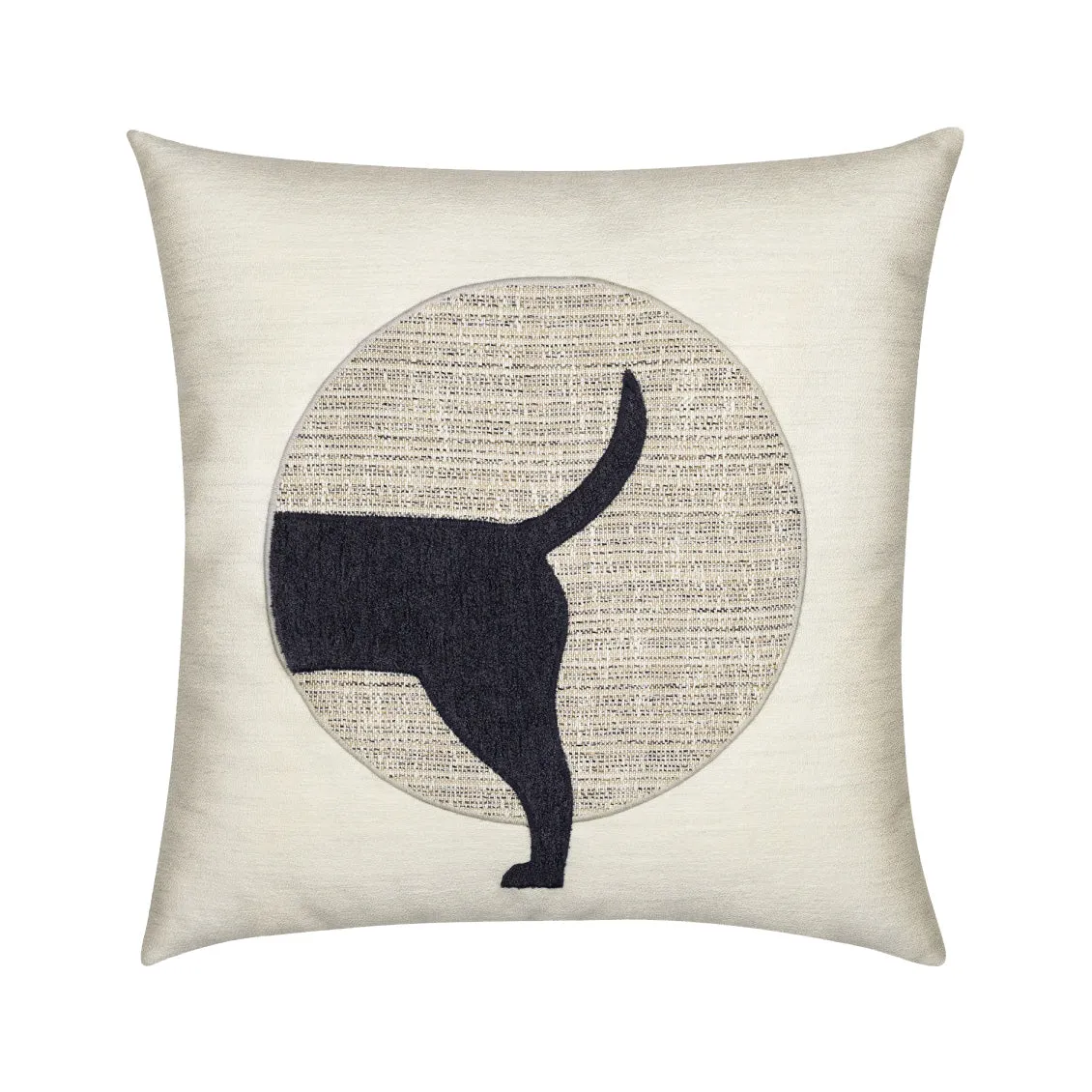 Woof Indoor/Outdoor Pillow, Tail Throw Pillows Cozy Upgrade