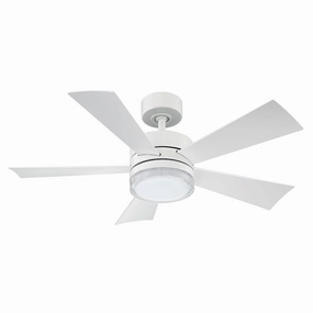 Wynd 42"Ceiling Fan Matte White Exterior Fans FANS limited time offer