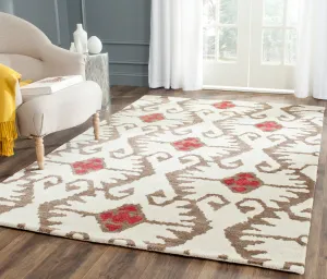 Wyndam Area Rug, Ivory / Brown Bohemian Style Area Rugs holiday deals