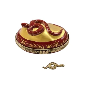 Year of the Snake Limoges Collectible Boxes Rare Find