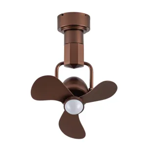 ZENO 16" WALL OR CEILING MOUNT CORNER DC FAN   DIM LIGHT & OPTIONAL WIFI Smart Fans Energy Saver