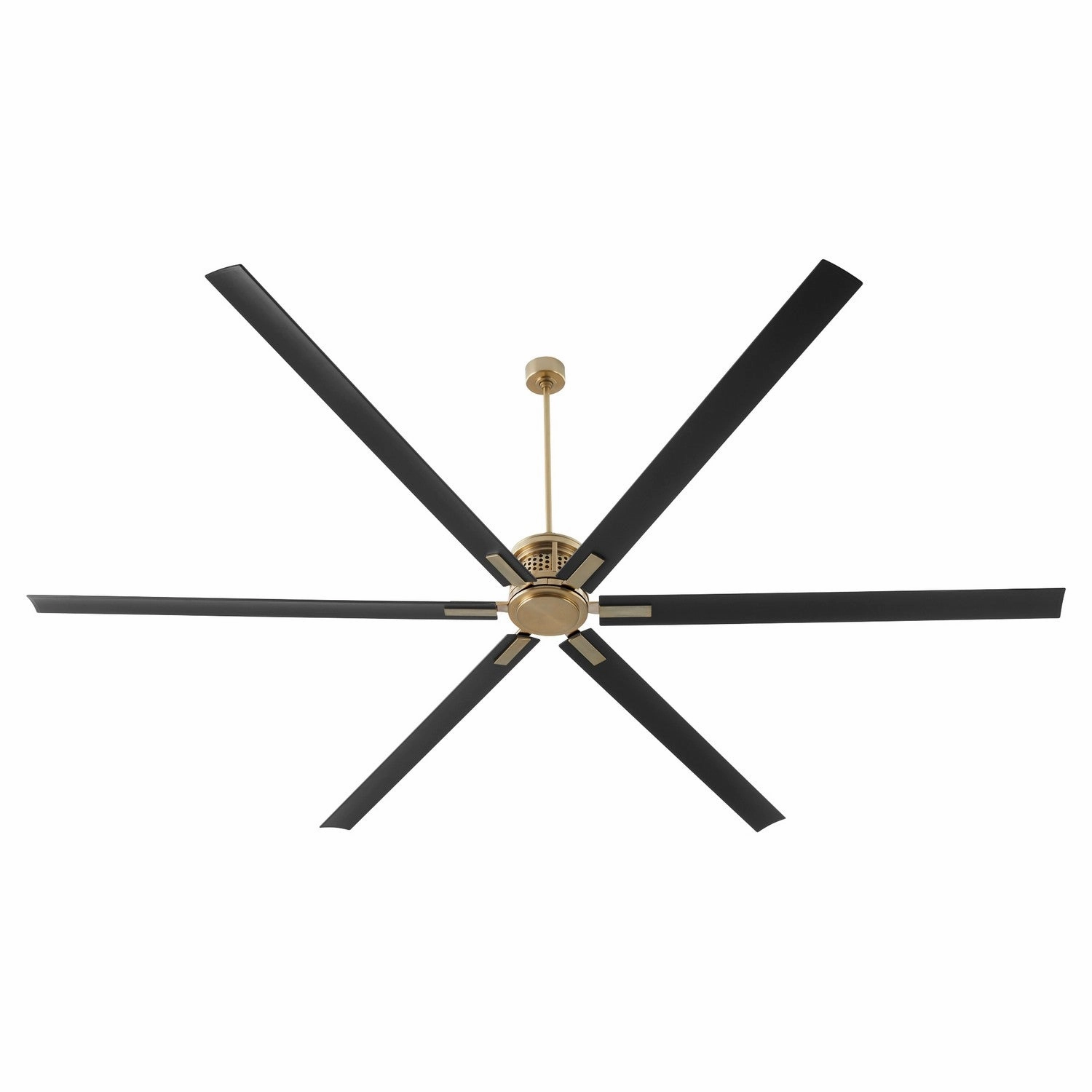 Zeus 120" Ceiling Fan Aged Brass Large Ceiling Fans online store