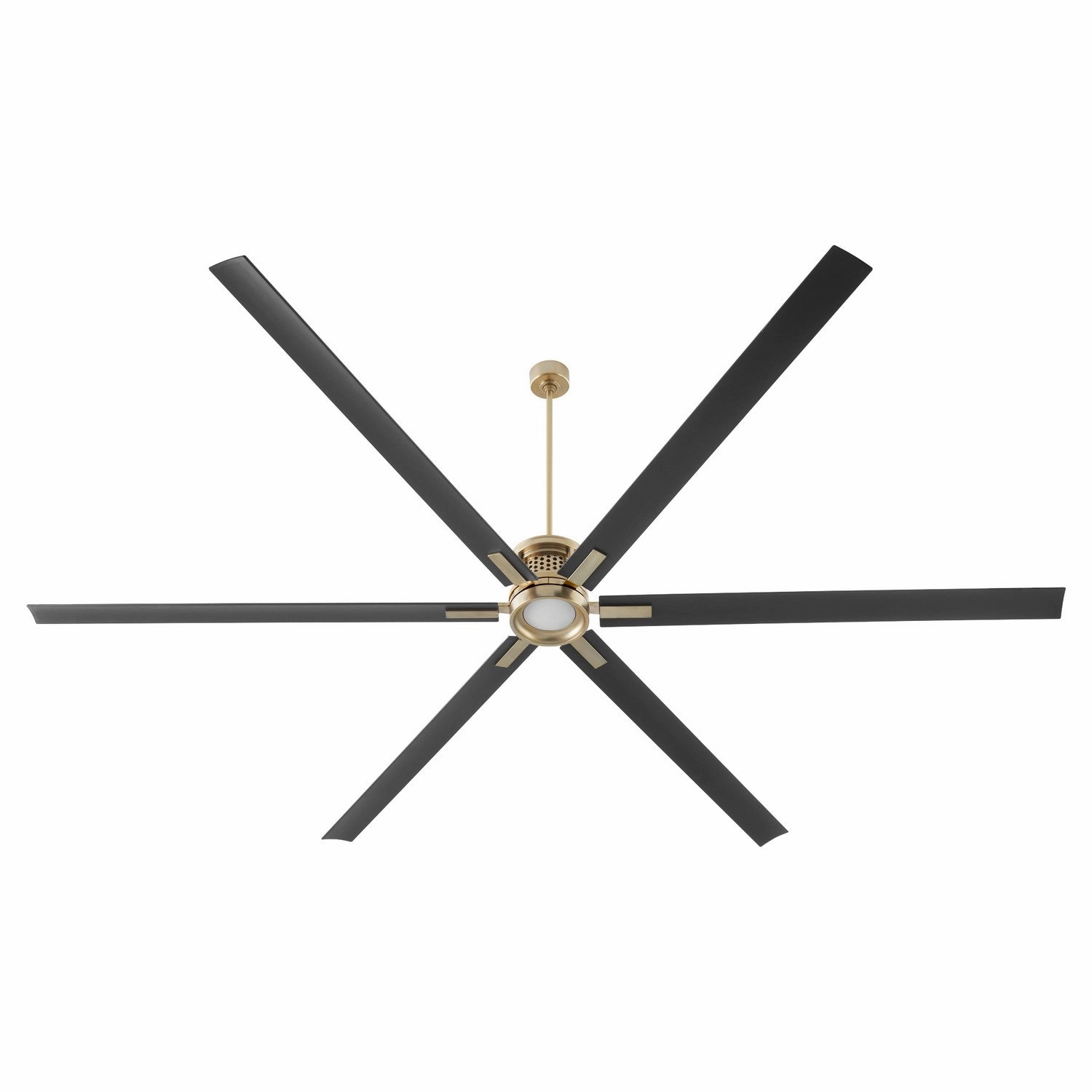 Zeus 120" Ceiling Fan Aged Brass Large Ceiling Fans online store