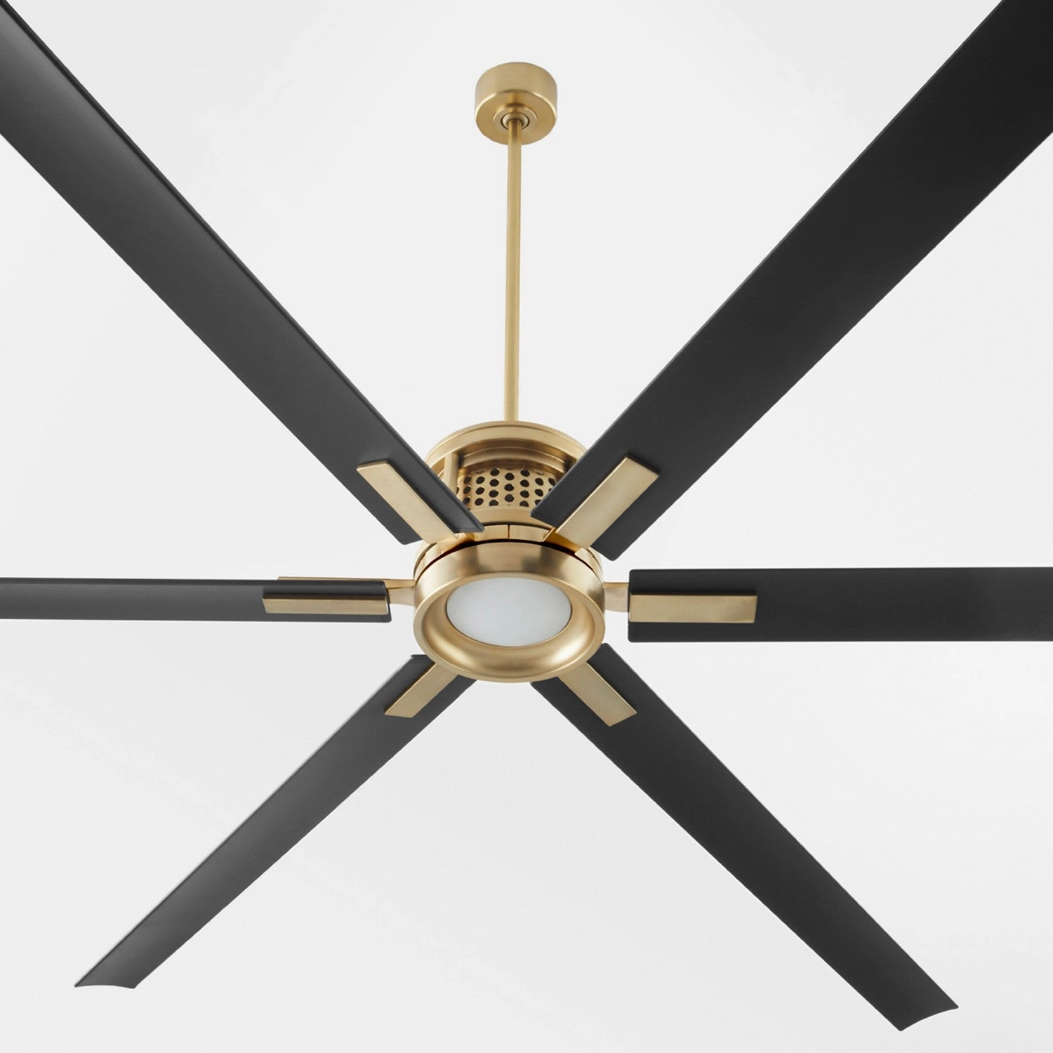 Zeus 120" Ceiling Fan Aged Brass Large Ceiling Fans online store
