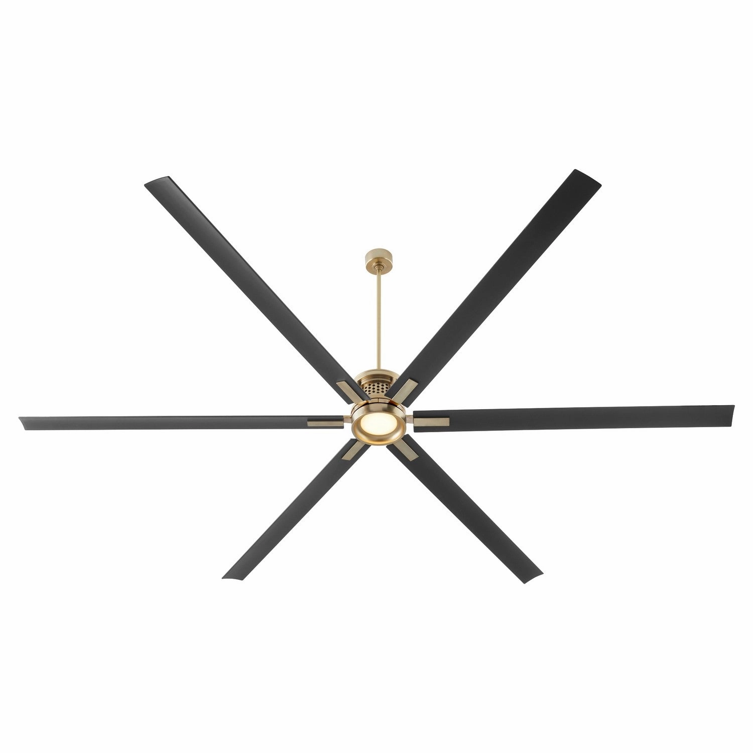 Zeus 120" Ceiling Fan Aged Brass Large Ceiling Fans online store