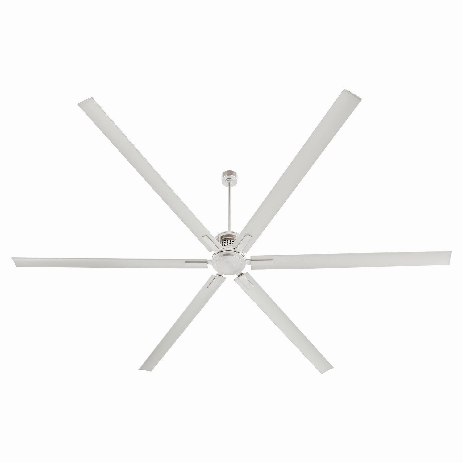 Zeus 120" Ceiling Fan Satin Nickel Large Fans FANS best price