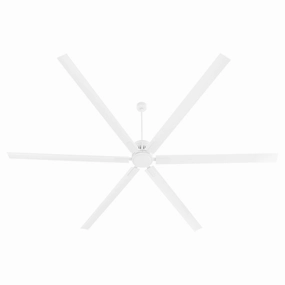 Zeus 120" Ceiling Fan Studio White Large Fans FANS best price