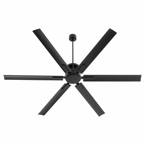 Zeus 80" Ceiling Fan Matte Black Large Fans FANS best price