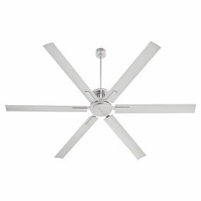 Zeus 80" Ceiling Fan Satin Nickel Large Fans FANS best price